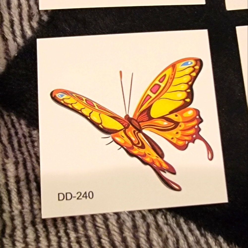 New Temporary Tattoo Set - Picture 2 of 7